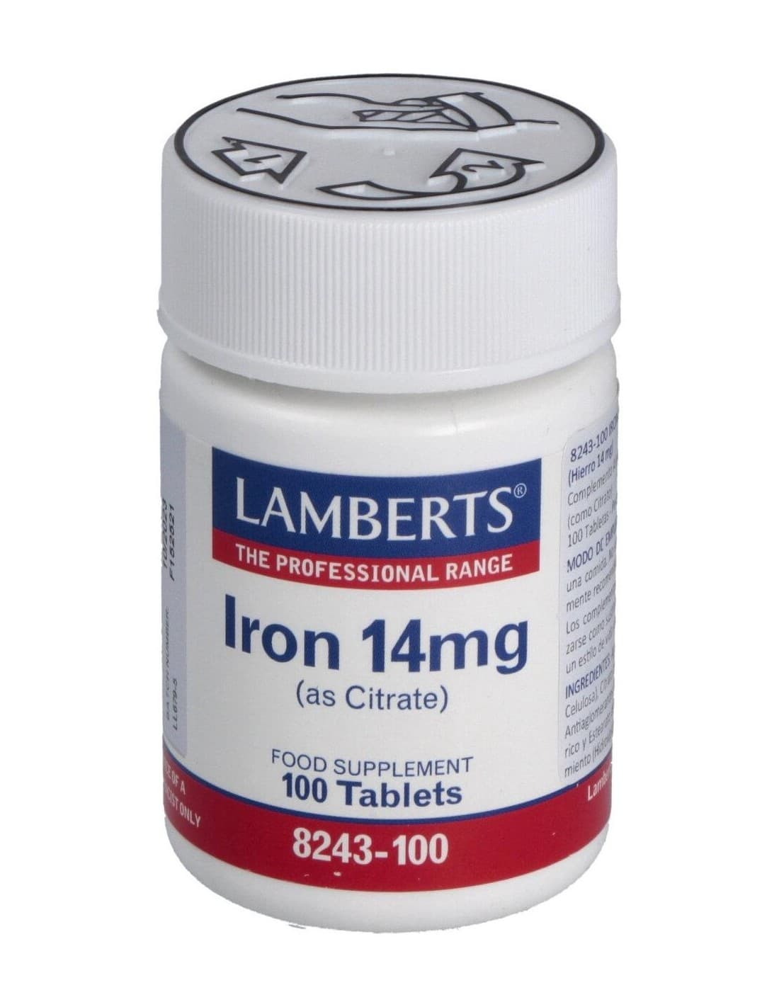 Lamberts Hekur Bisglicinat 20 mg